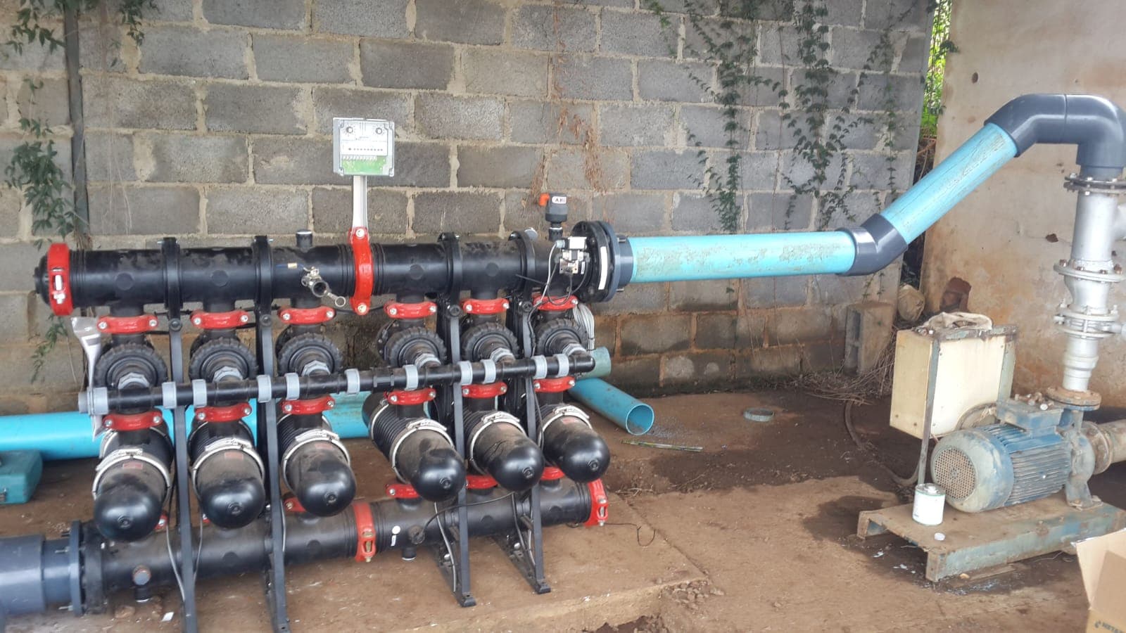 Netafim Filter System — Skuinsdrift